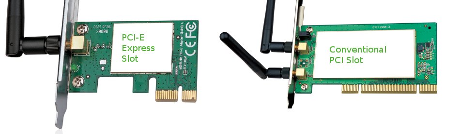 Pci Vs Pci E Guide To Desktop Wireless Cards Thinkpenguin Com