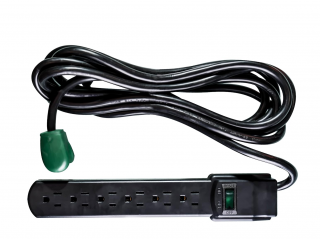 6 Outlet Surge Protector With 6' Cord (TPE-6OUTPWRSTR)