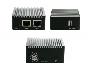 Free Software Gigabit Mini VPN Router (TPE-R1400)