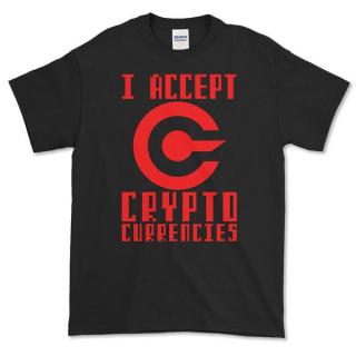 I Accept Cryptocurrencies T-Shirt