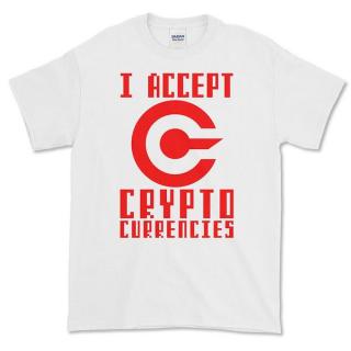 I Accept Cryptocurrencies T-Shirt
