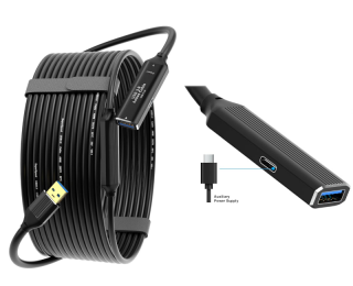 30FT USB 3.0 Type-A Active Extension Cable with Signal Booster (TPE-30FTUSBEXA)