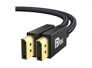 6.6ft 8K DisplayPort Cable for Video/Audio (TPE-DPCABLE)