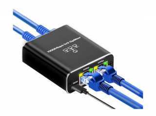 4-Port Gigabit Ethernet Splitter (USB Powered, TPE-GIGETHSPT) 