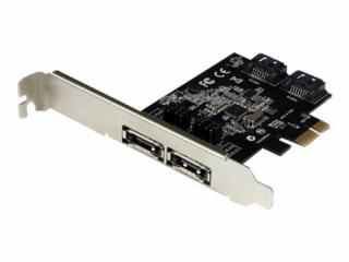 PCIe eSATA / SATA 6Gbps Controller Card w/ Full &amp; Lowprofile Brackets (TPE-PCIESATA)