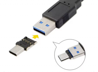 Mini Adapter For Connecting USB Type-A Devices To Type-C USB Ports (TPE-USBATOCMINI)