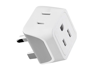 US to Type G Plug Adapter for UK / Ireland Power Outlets (TPE-USUKPWPL)