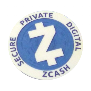 ZCash Cryptocurrency Sticker