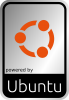 Powered by Ubuntu Aluminum Case Badge