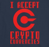 I Accept Cryptocurrencies T-Shirt
