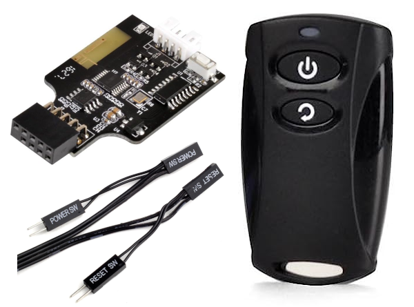 Wireless Remote For Computer To Power On/Off & Reset PC (TPE-RMPWSW)
