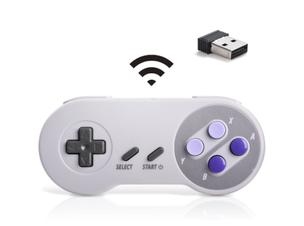Wireless USB Game Controller For GNU/Linux Gaming Retro Style (TPE-GMCOT) | ThinkPenguin.com
