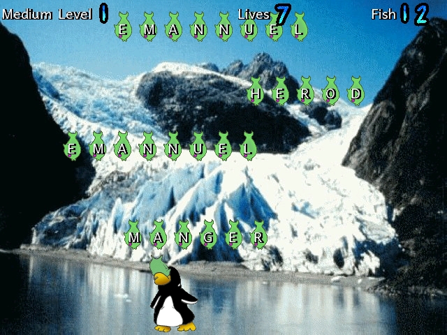 penguin typing game